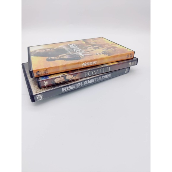 Movie Lot 3 Movies Rise Of The Planet Of The Apes Pompei Hercules Dvds DVD - Picture 4 of 9